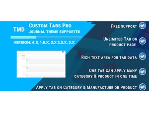 Custom Tabs Pro